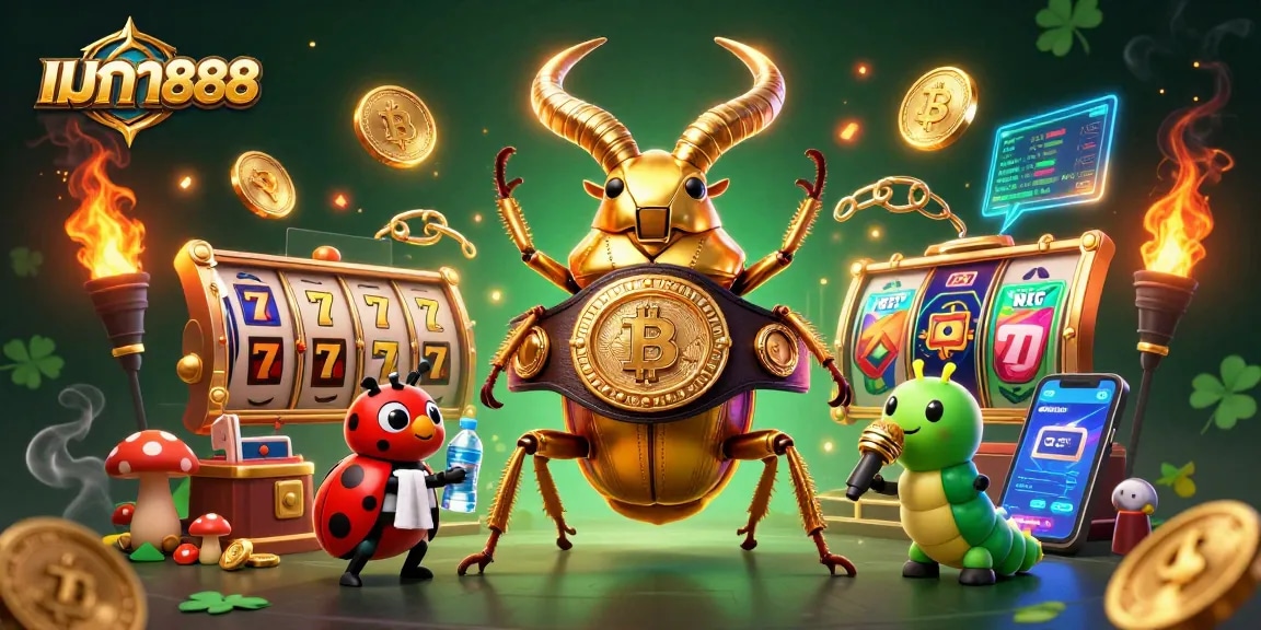 เล่นสล็อตออนไลน์ เมก้า888 พร้อมกราฟิก 3D สวยงาม และสัญลักษณ์โชคลาภ