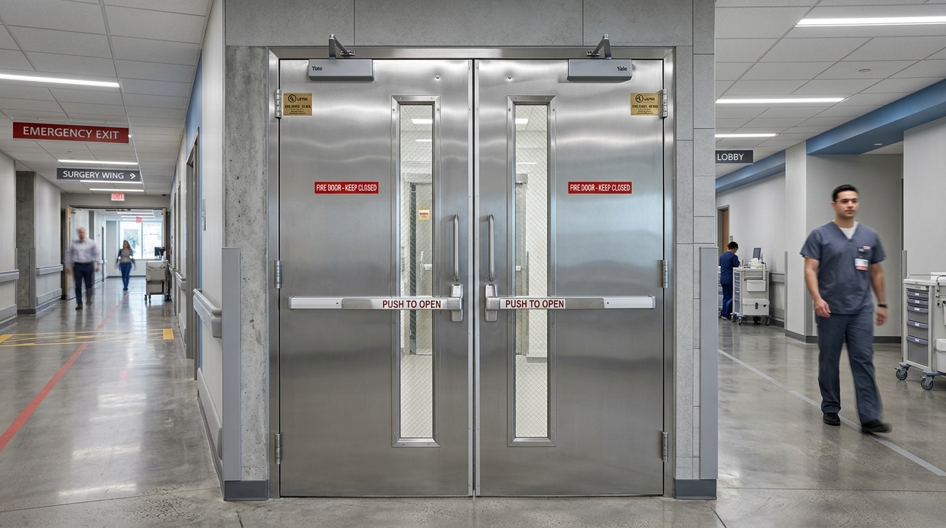 Single Leaf Swing Door Systems for Every Facility | High-Quality Solutions by MODERN STREET Solutions