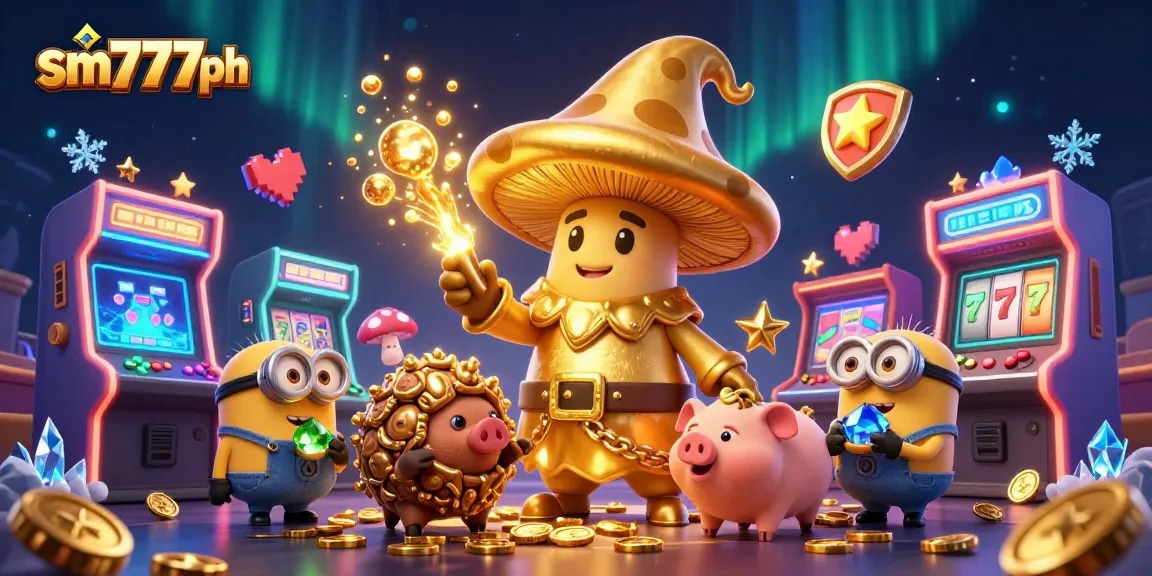 Experience the enchanting world of sm777ph with golden wizardry and vibrant gaming action.
