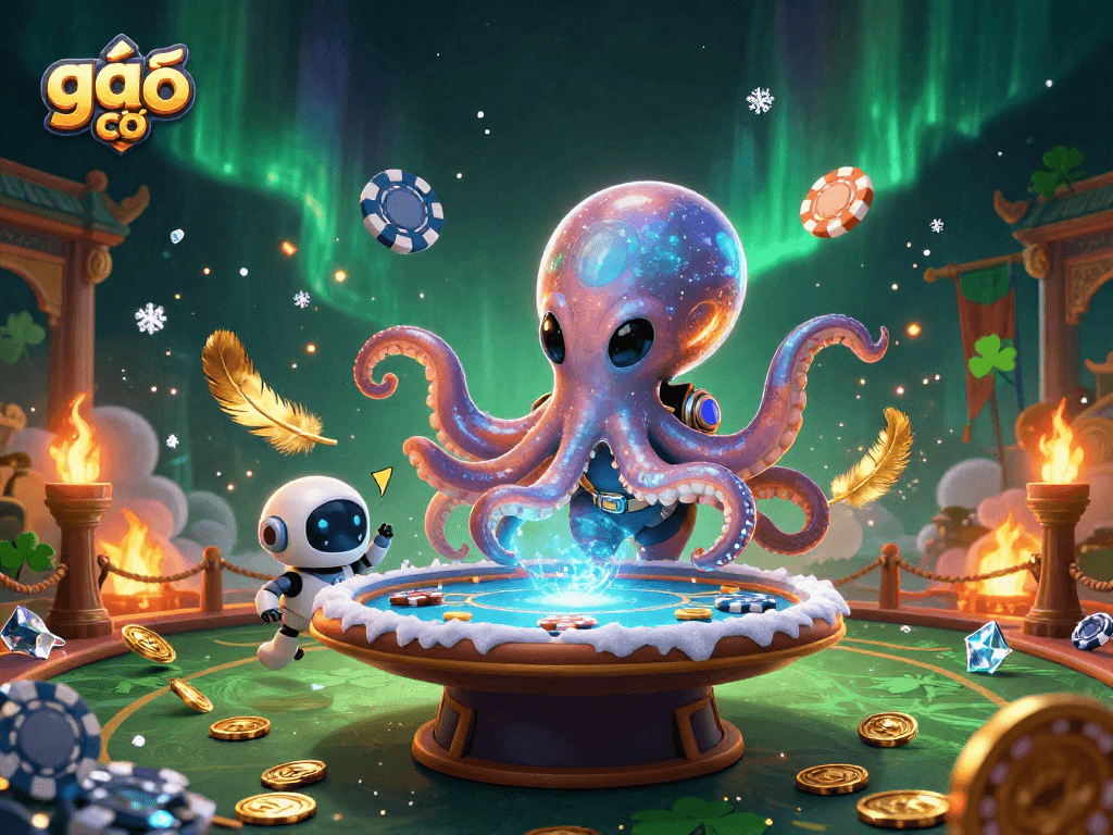 Hình ảnh mô phỏng những trò chơi cá cược với gái gọi, ghế poker và những thẻ bài tuyệt đẹp.
