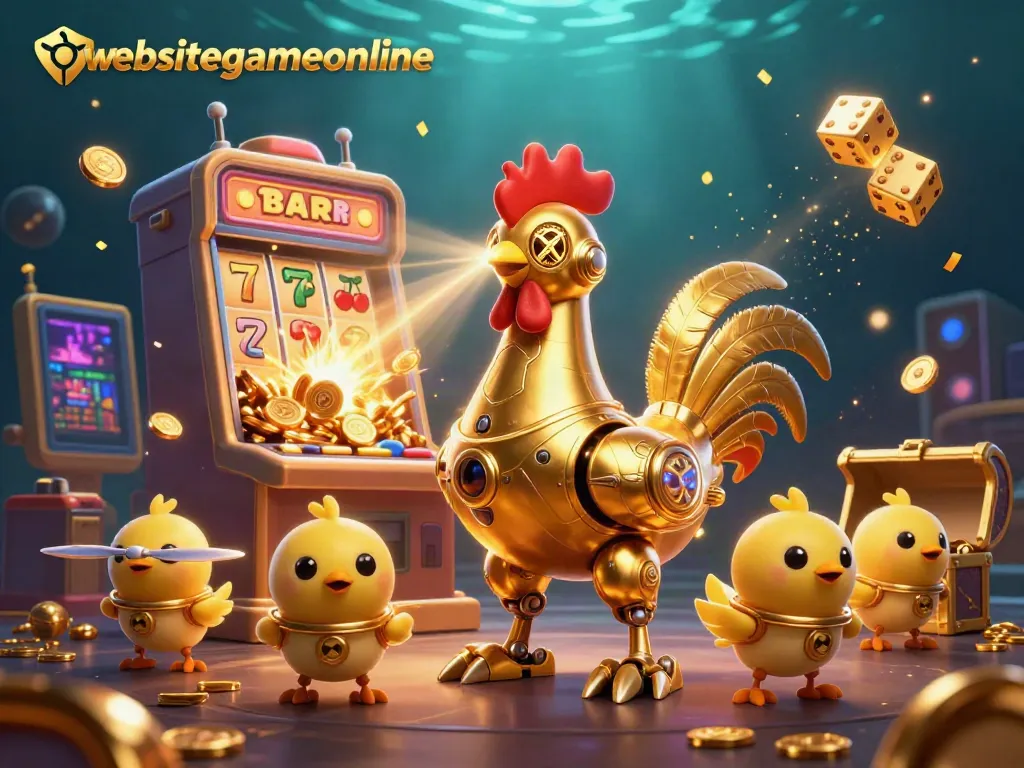 Engage in thrilling gaming action at websitegameonline with vibrant, dynamic casino elements and characters.