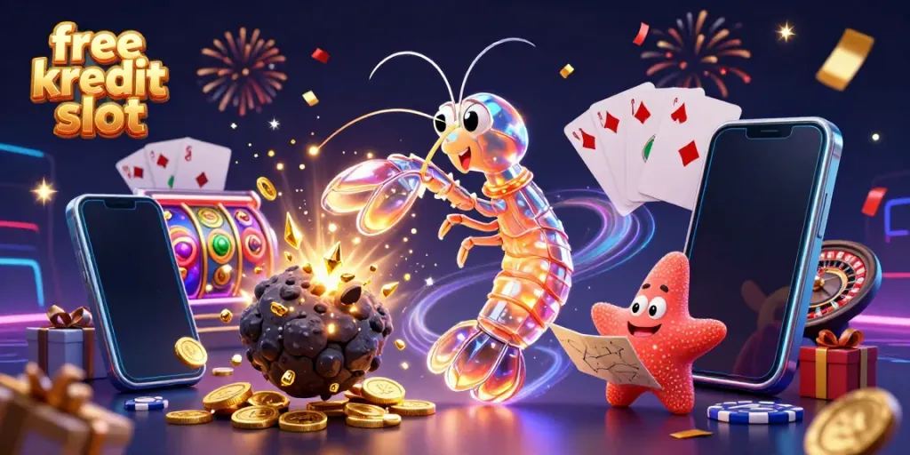 Experience the excitement of free kredit slot gaming with vibrant colors and action-packed visuals.