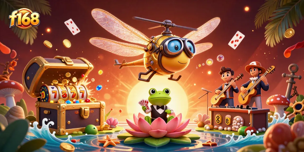 Experience exciting games at f168, featuring dynamic characters and thrilling casino elements!