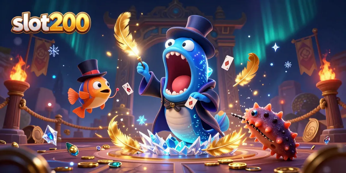 Slot200, ikuti aksi si anglerfish dan gulper eel dalam atraksi kasino yang menakjubkan.