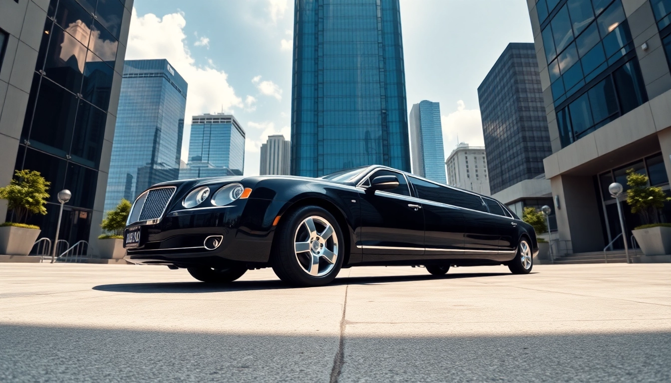 Arrange flowers inside a luxurious airport limo service for a special occasion.