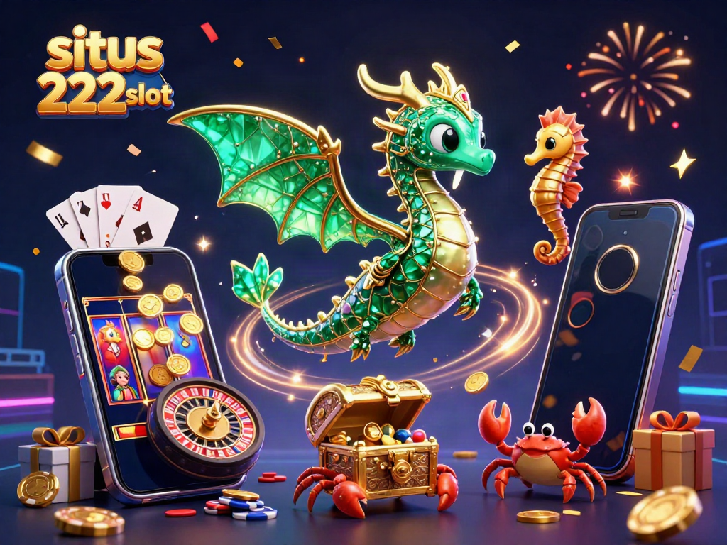 Menangkan permainan slot di situs 222slot dengan ilustrasi 3D yang menakjubkan dan detail berkilau.