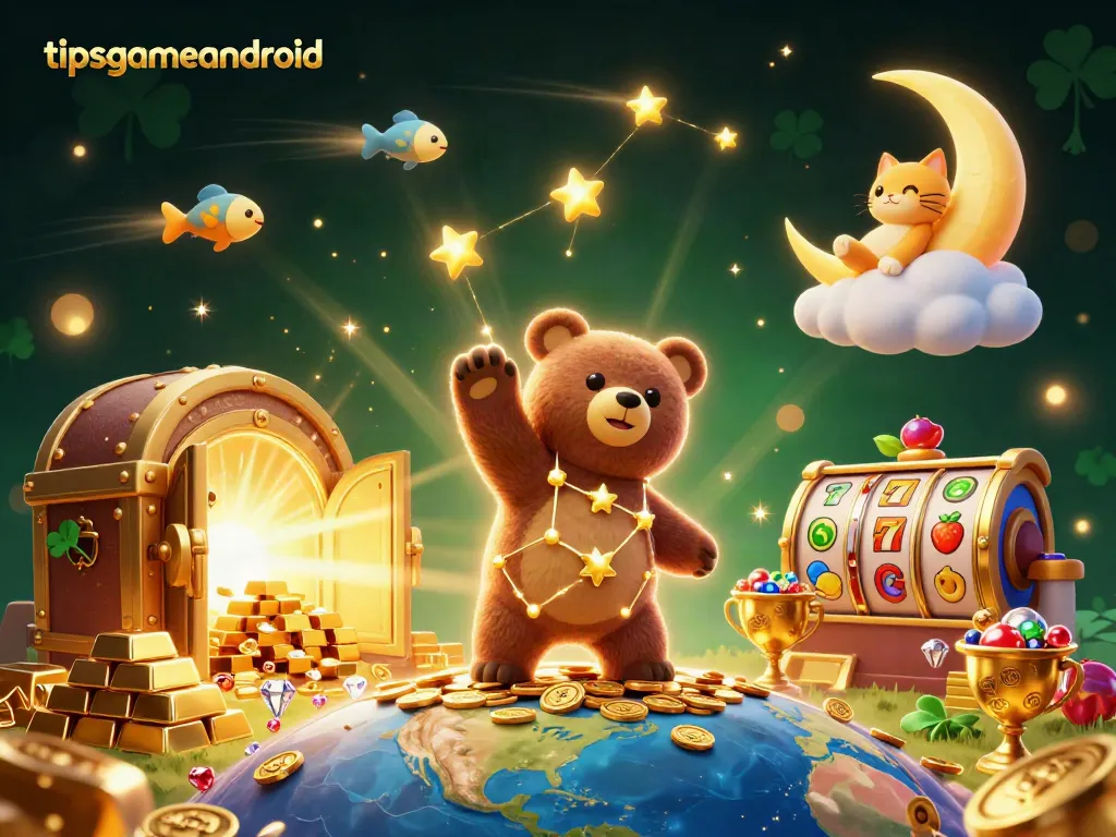 Experience the tipsgameandroid excitement with vibrant characters and dazzling casino elements.