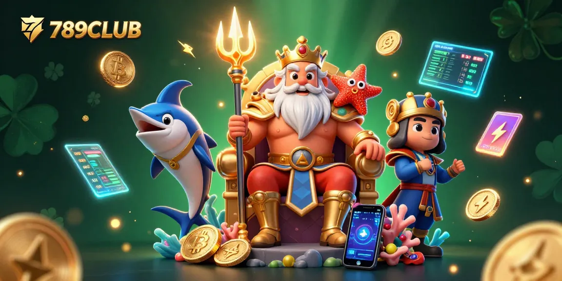 Experience thrilling gameplay at 789CLUB with exciting slot games and jackpots in a vibrant casino setting.