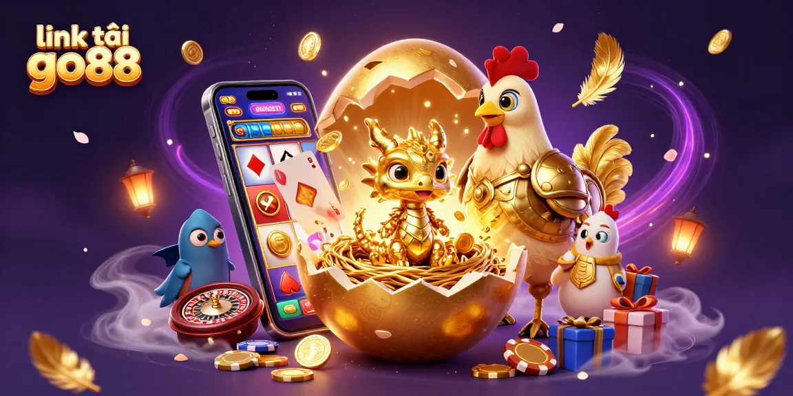 Experience the thrill of link tải go88 with vibrant gaming elements and a rich fantasy scene.