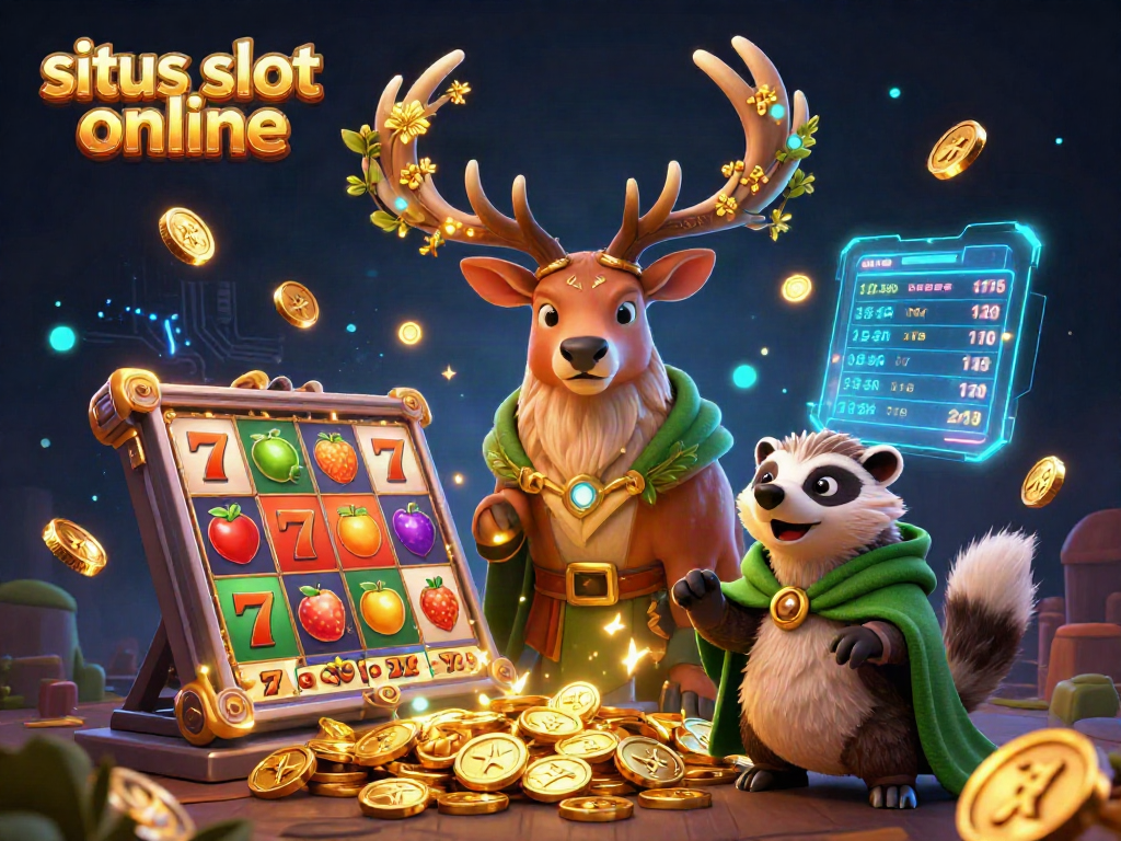 Menangkan jackpot di situs slot online dengan karakter si stag Druid dan badger yang bijak.