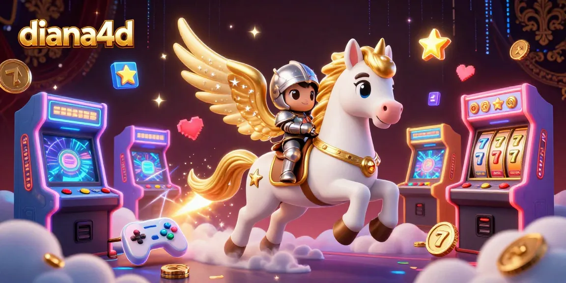 Diana4D transforms gameplay with vibrant slot reels and stardust adventure, a must-see for gamblers!