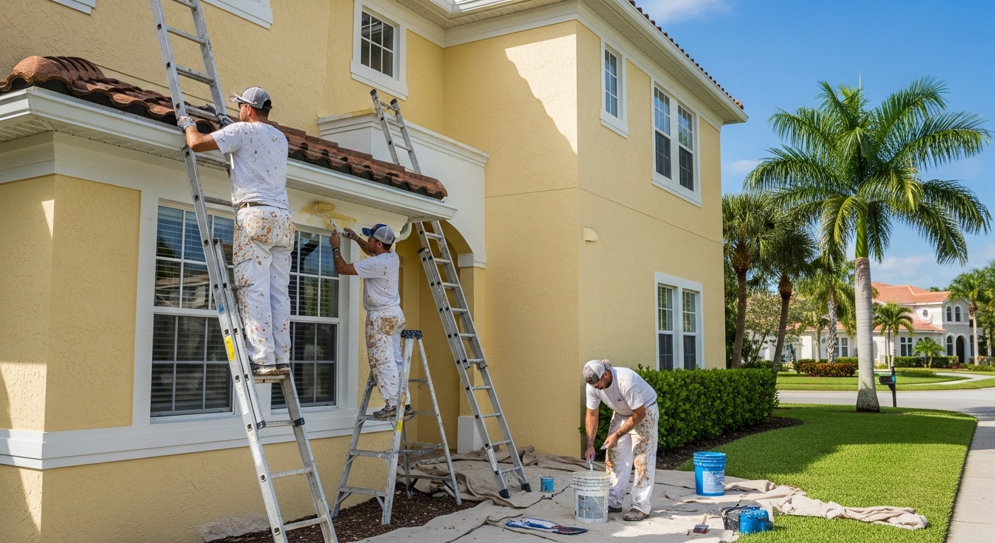 Affordable Exterior painters Sarasota County FL for Beautiful Curb Appeal