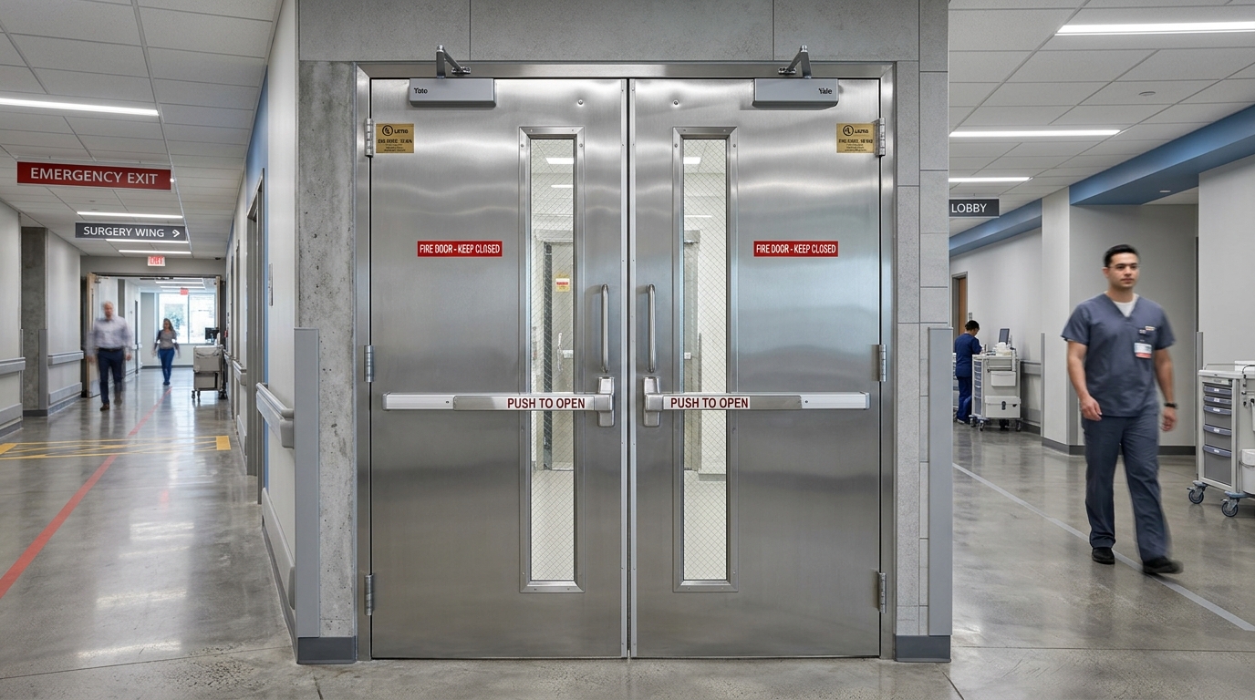 Single Leaf Swing Door Systems for Every Facility | High-Quality Solutions by MODERN STREET Solutions