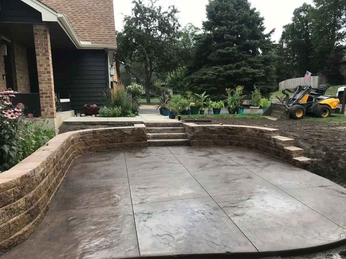 Stamped Concrete Scott County MN | Beautiful Decorative Concrete Designs