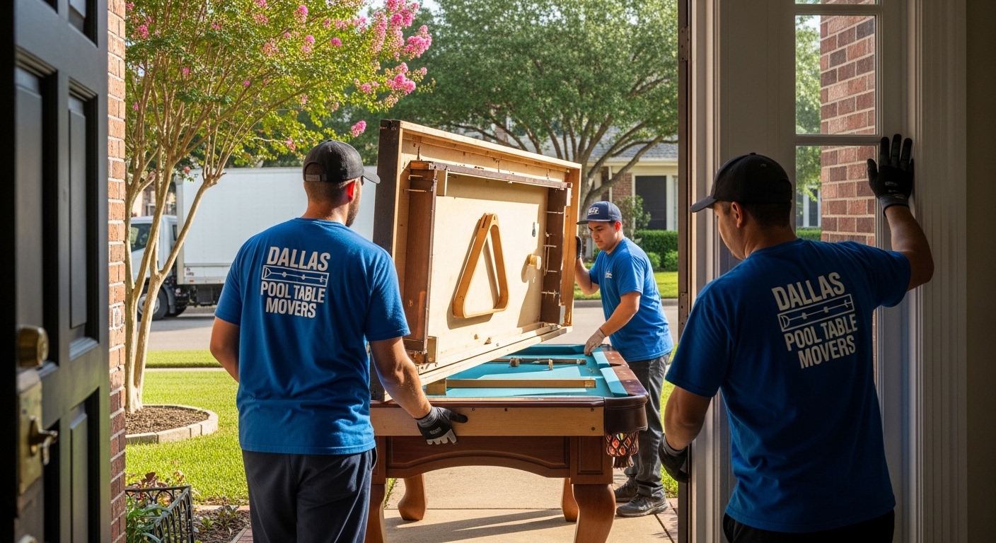 Pool Table Mover DFW for Expert Moving and Reliable Table Relocation