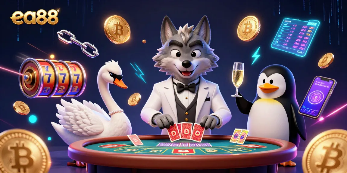 Play the exciting slot games at ea88 with stunning characters and vibrant elements.