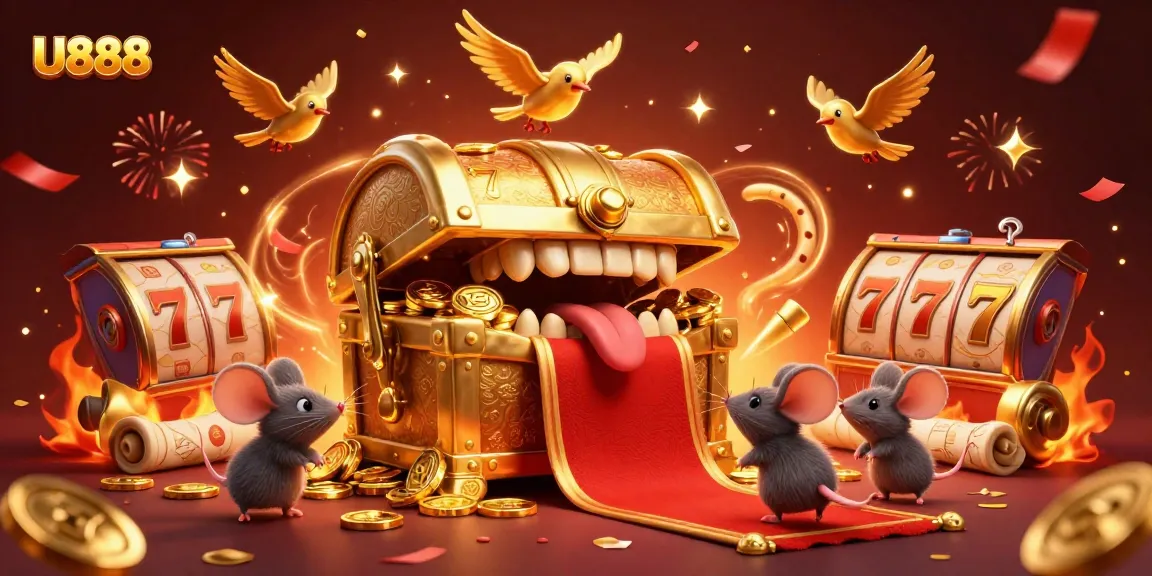 Engage in thrilling U888 jackpot action with vibrant treasures and lively casino elements