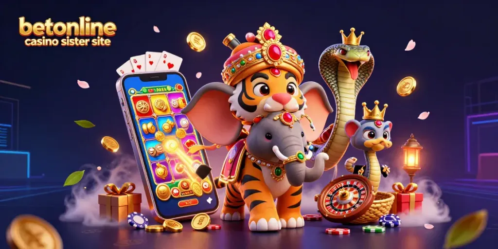 Experience the thrill of casino gaming with the betonline casino sister site in an enchanting atmosphere.