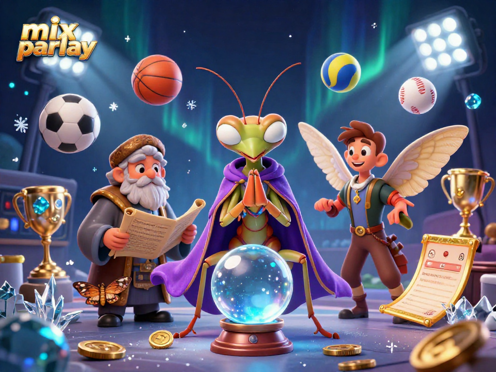 Engage in thrilling mix parlay betting under the mystical guidance of fortune tellers and oracles.