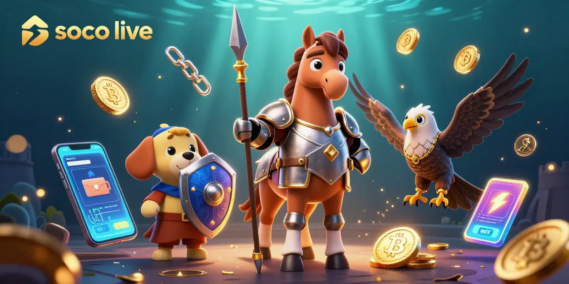 Bet on soco live while enjoying a vibrant 3D scene showcasing gambling elements and characters.