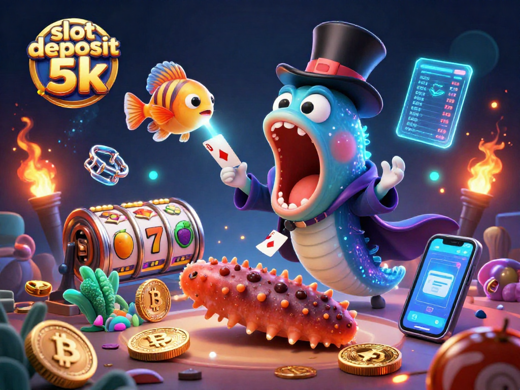 Experience thrilling gameplay with slot deposit 5k featuring vibrant 3D characters and casino elements.
