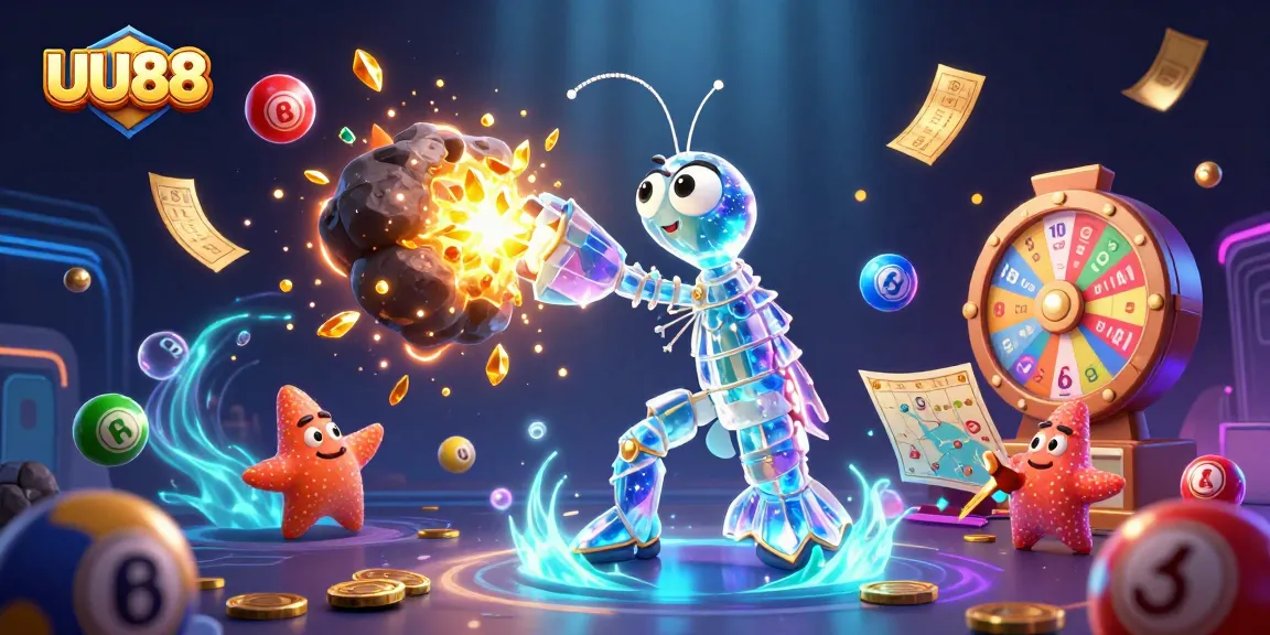 UU88 players experience thrilling wins with vibrant casino elements and underwater adventures.