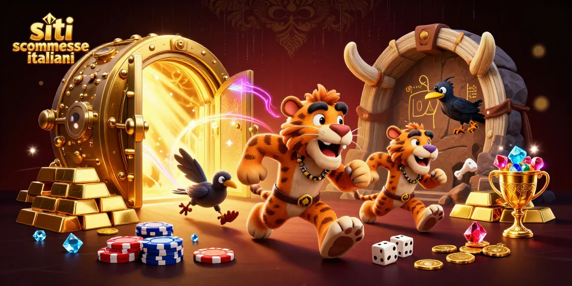 Gioca e vinci con i migliori siti scommesse italiani, esplorando un casinò preistorico pieno di tesori.