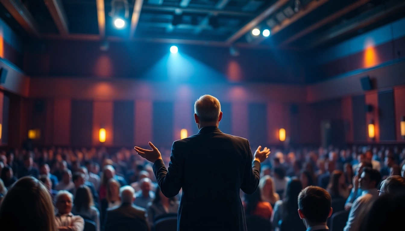 Engaging public speaker captivating audience with insights from Best Public Speaking Books.