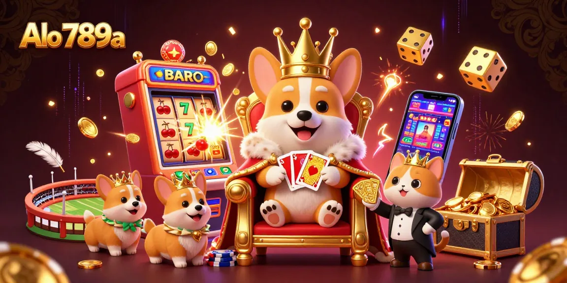 Alo 789a showcases an ultra-detailed scene highlighting cockfighting elements alongside exciting casino visuals.
