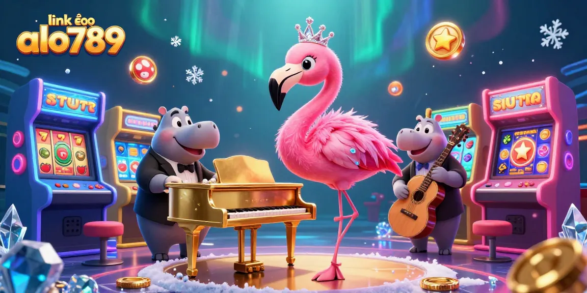 Experience exciting jackpots and thrilling games with link vào alo789 in this vibrant casino scene.