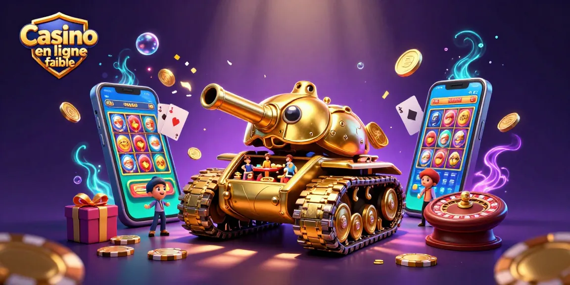 Experience the vibrant chaos of Casino en ligne fiable with a golden beetle casino tank bursting with fun and games.
