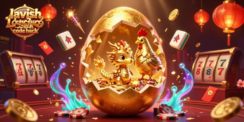 Win big with lavish luck casino rewards code hack in a vibrant, action-packed casino scene!