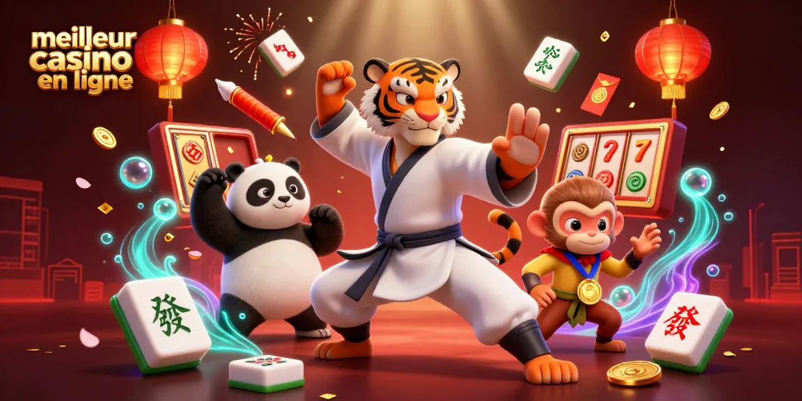 Venez découvrir le meilleur casino en ligne en pleine action avec nos héros animés et des symboles de jeux captivants.