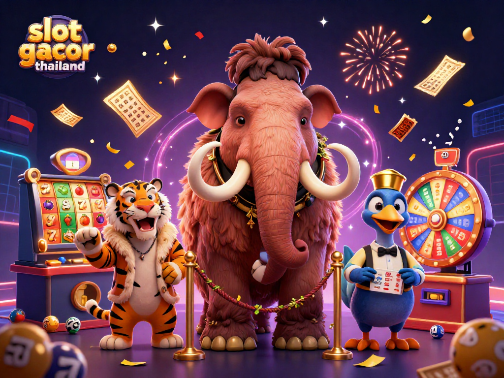 Engage with exciting slot gacor thailand gameplay amidst vibrant casino activities and winning strategies