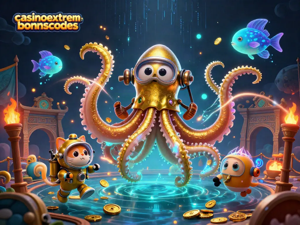Engage with casinoextremebonuscodes in an ultra-detailed 3D fantasy casino scene.