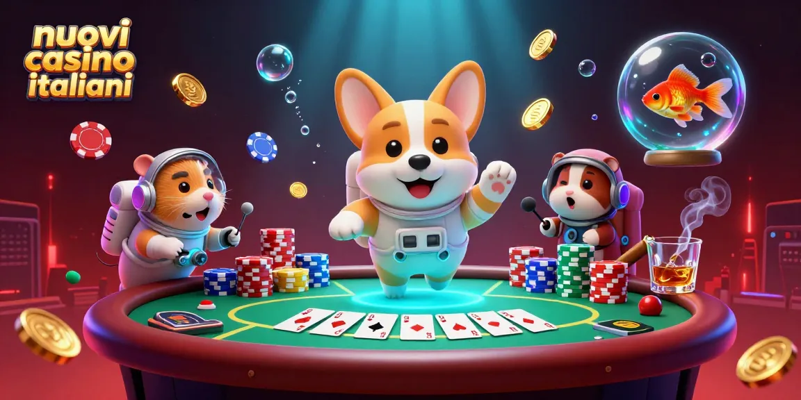 Scopri i nuovi casino italiani giocando con il corgi astronauta in un casinò spaziale dinamico.
