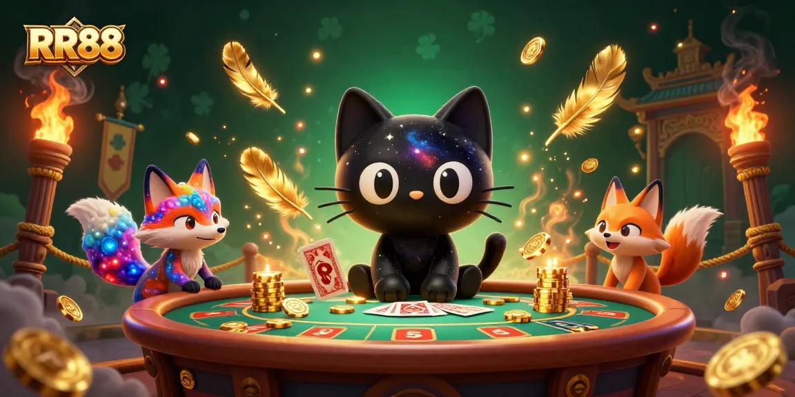 Engage in winning strategies at RR88's cosmic casino with dynamic gaming elements.
