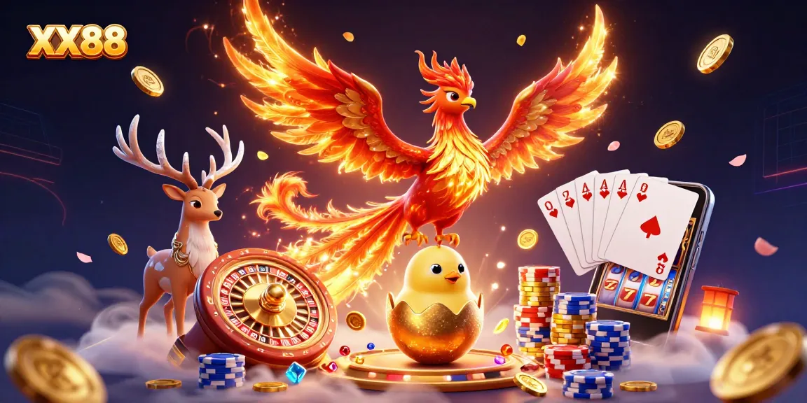 Experience exhilarating gameplay at XX88 with vibrant, engaging casino elements and stunning visuals.