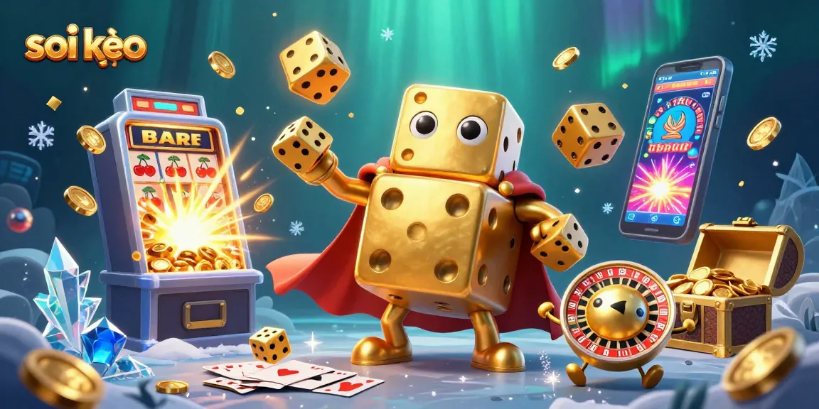 Engage with soi kèo strategies and tips for successful sports betting in a vibrant casino-themed illustration.