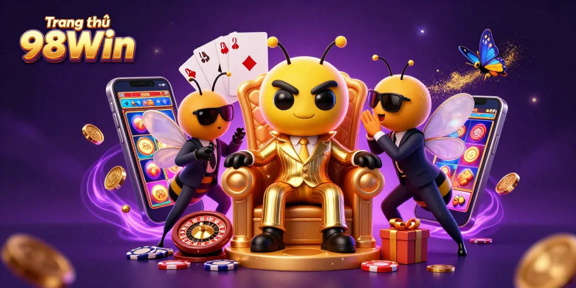 Play vibrant games at Trang chủ 98Win with colorful slot machines and energetic casino atmosphere.