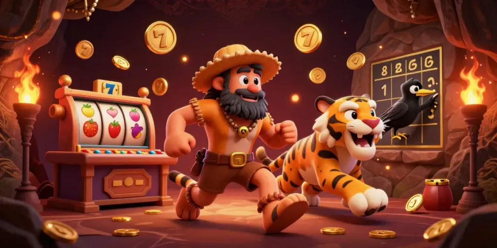 Menangkan jackpot slot bersama karakter kasino prasejarah yang unik dan menarik.