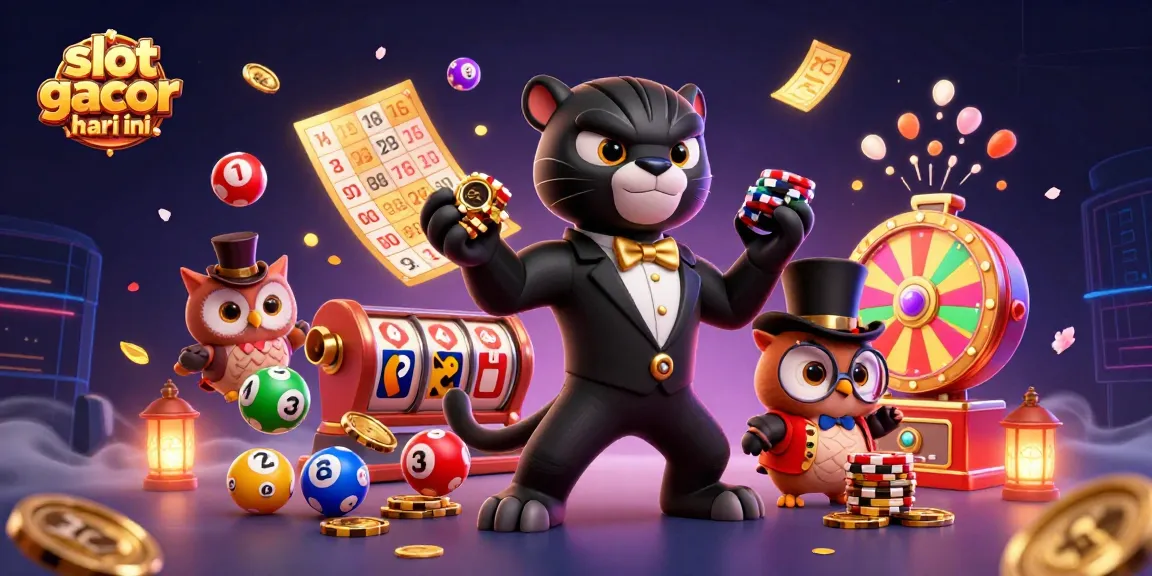 Engage with slot gacor hari ini through the animated casino characters and vibrant gaming elements.