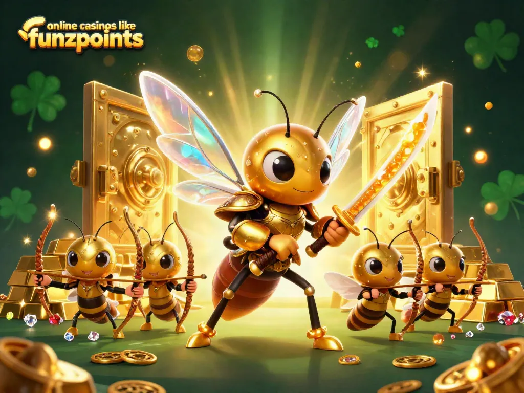 Play at online casinos like Funzpoints and win exciting prizes with coin-filled adventures.