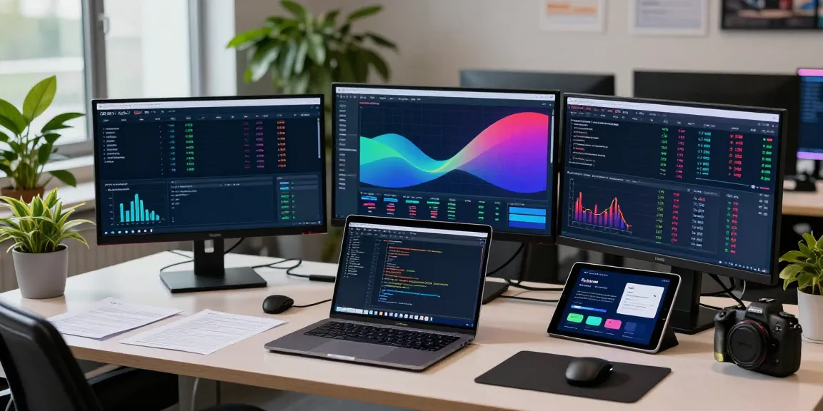 BSE stock data API visualized in an advanced trading space with cryptocurrency analytics and trading tools.