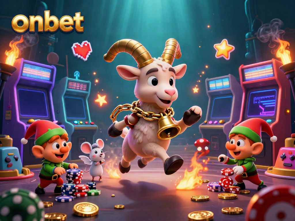 Spin the reels at ONBET's vibrant casino with an enchanting Krampus goat, angel mouse, and whimsical elfin gremlins.